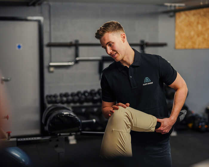 rehabilitation after a knee injury